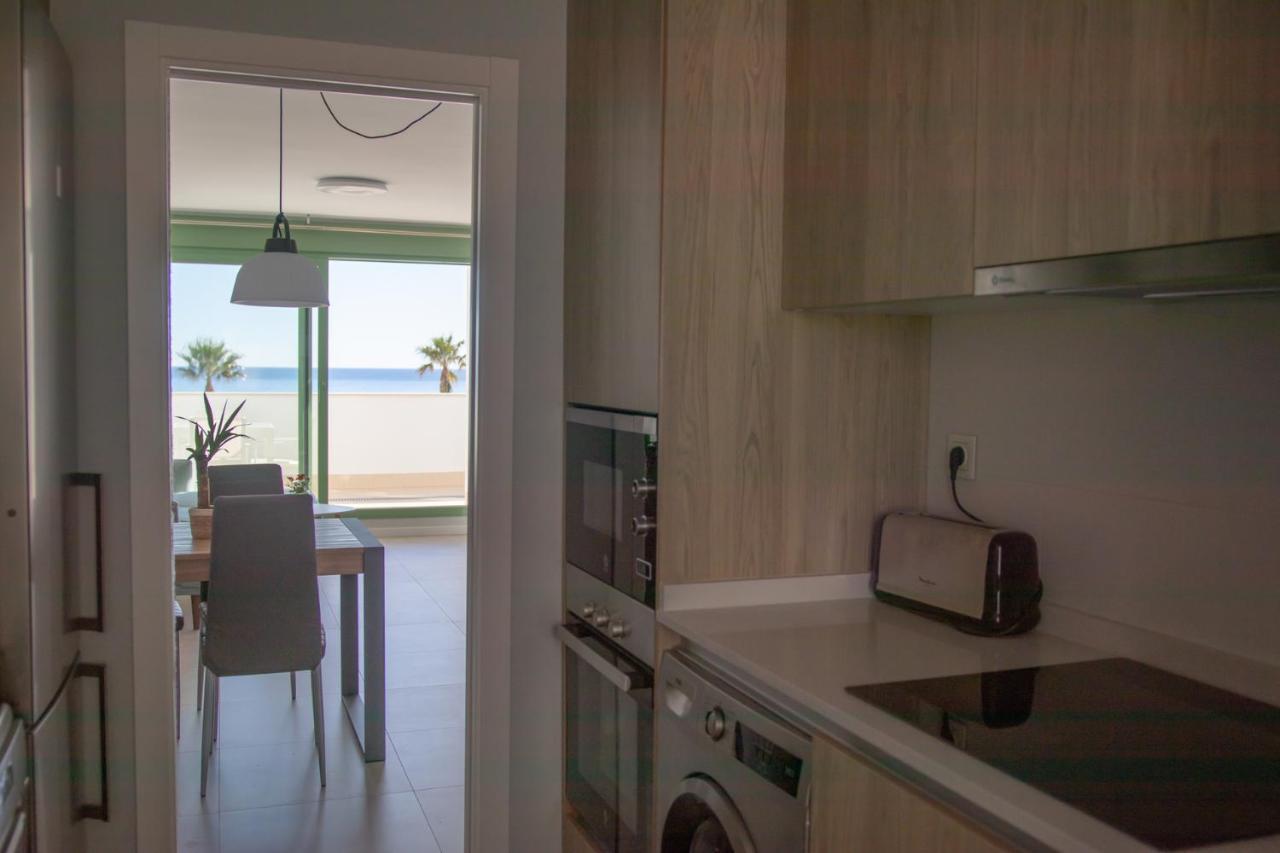 Precioso Apartamento Frente A La Playa Con Piscina Mojácar Eksteriør billede