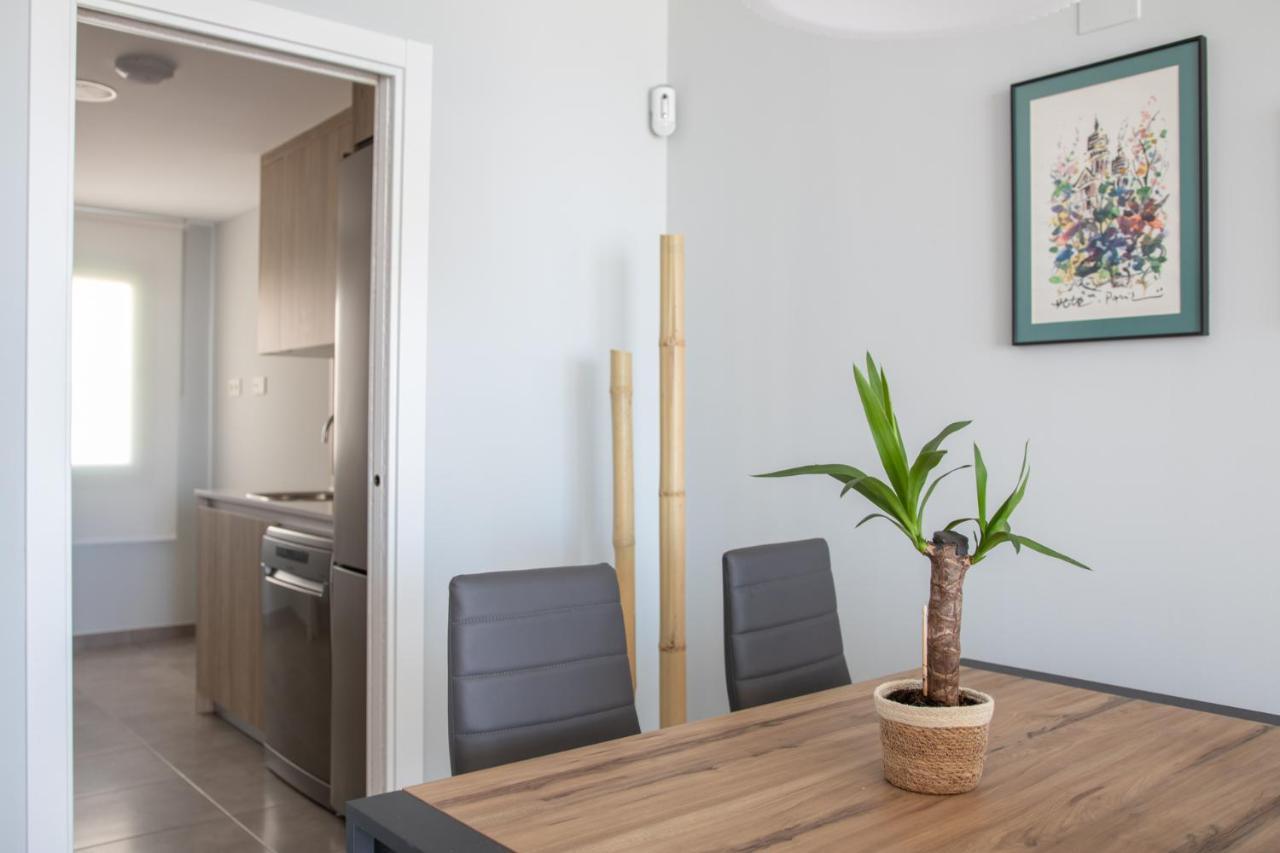 Precioso Apartamento Frente A La Playa Con Piscina Mojácar Eksteriør billede