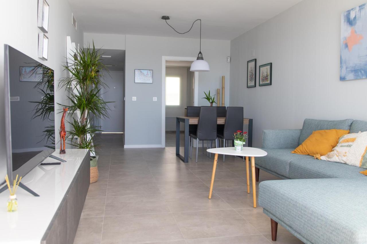 Precioso Apartamento Frente A La Playa Con Piscina Mojácar Eksteriør billede