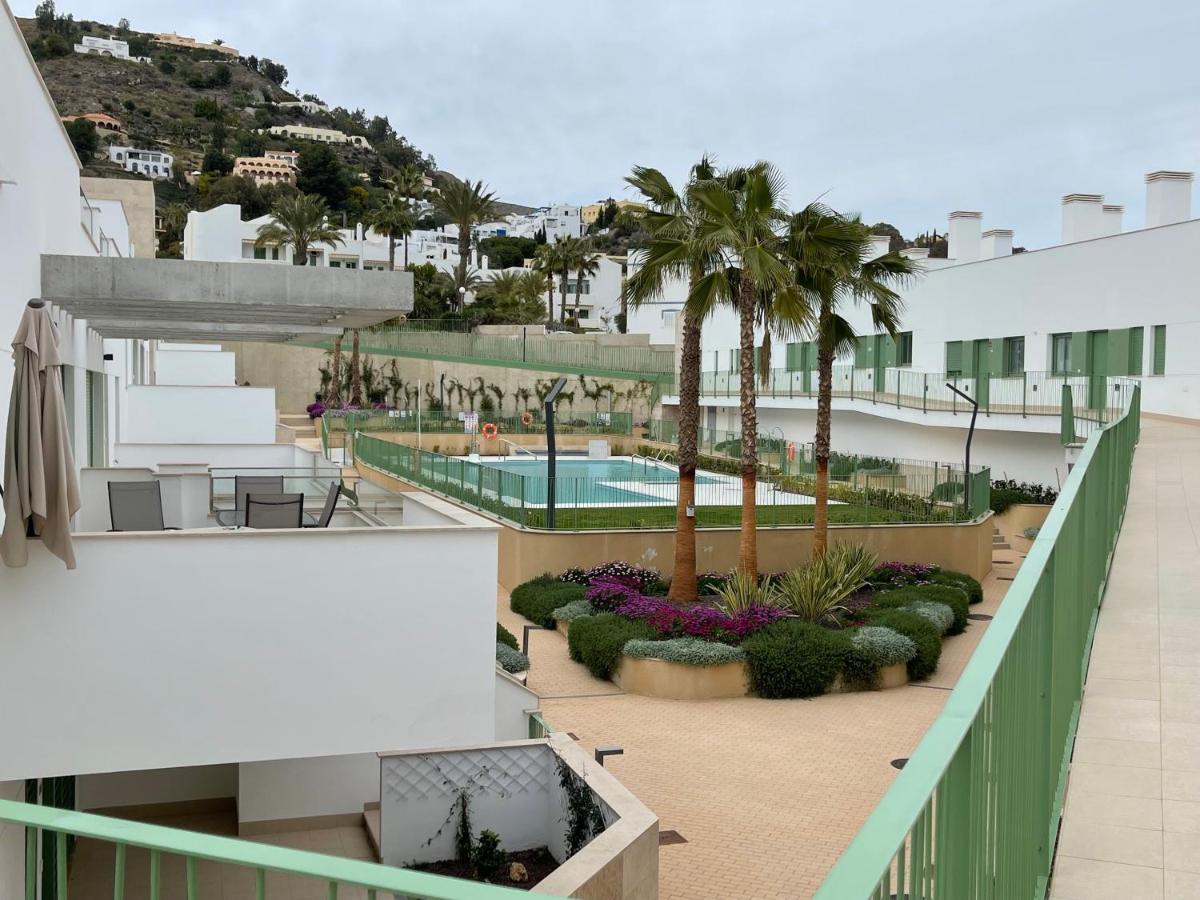 Precioso Apartamento Frente A La Playa Con Piscina Mojácar Eksteriør billede